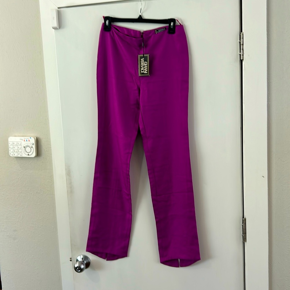 Original Vintage Versace pants. Never worn. New w/tags. Euro size 42.